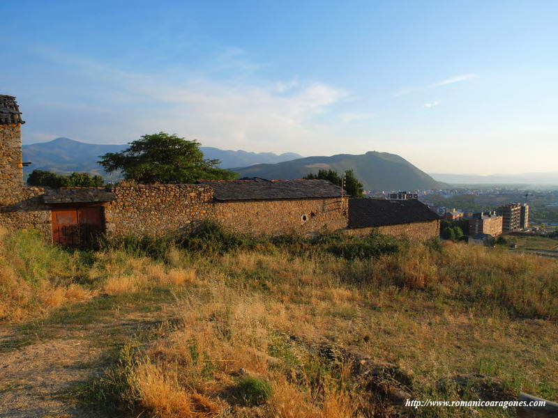 VISTA NORTE DE LA UBICACIÓN DEL TEMPLO